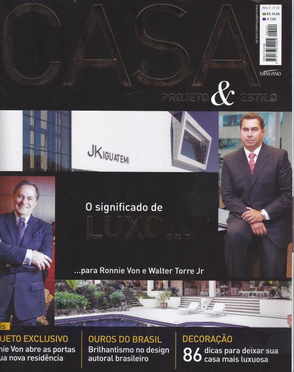 Capa Revista Casa Projeto & Estilo